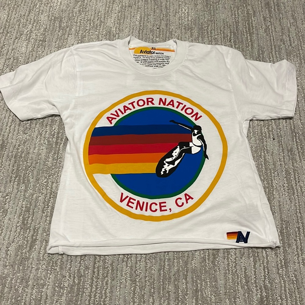 NWT aviator nation XS t shirt! Brand new. Super soft! Pet free/smoke free home